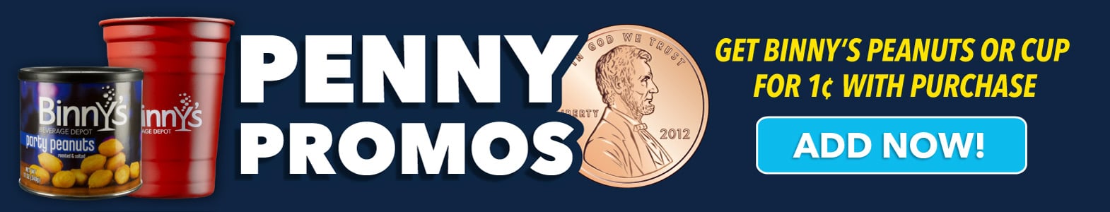 Binny's Peanuts or Cup Bonus Buy