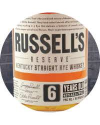 Wild Turkey Russell's Reserve 6 year old Small Batch Rye