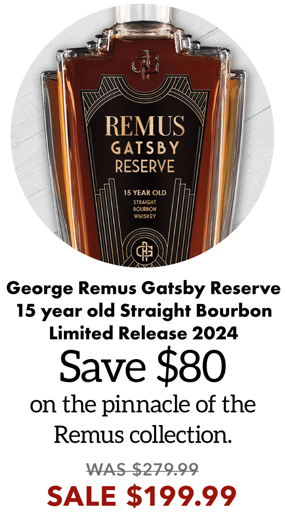 George Remus Gatsby Reserve 15 year old Straight Bourbon Limited Release 2024