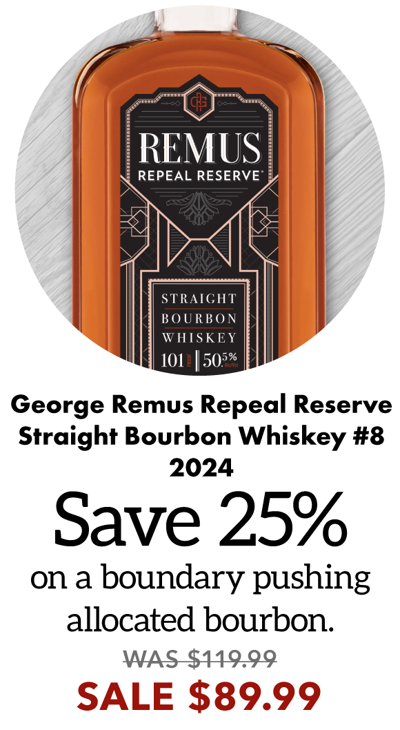 George Remus Repeal Reserve Straight Bourbon Whiskey # 8 2024