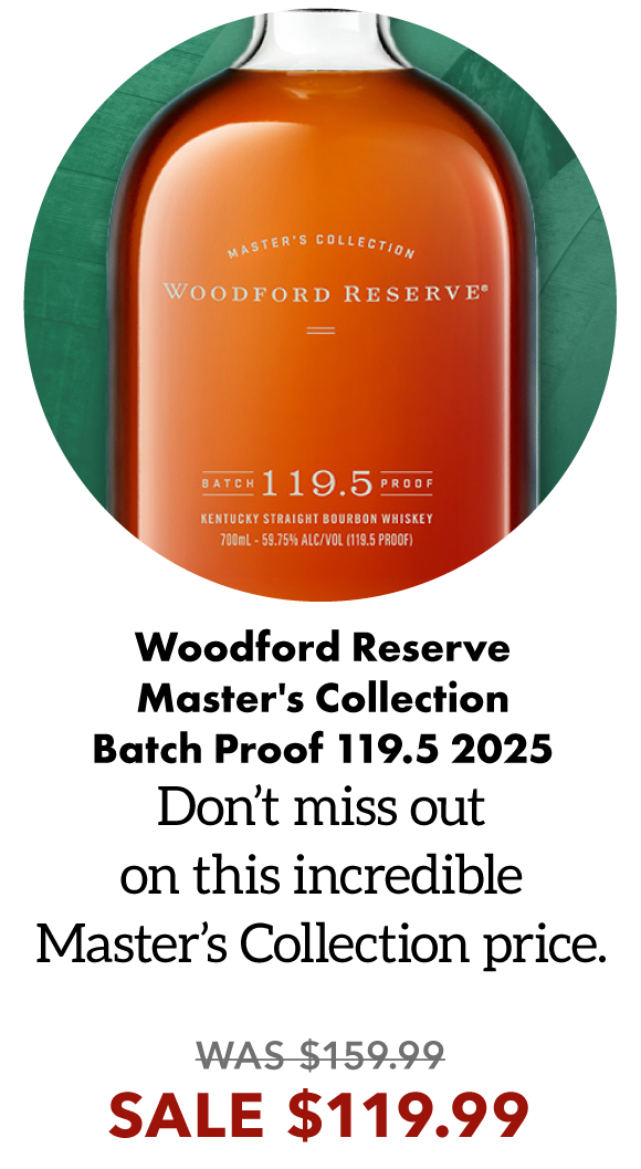 Woodford Reserve Master's Collection Batch Proof 119.5 2025