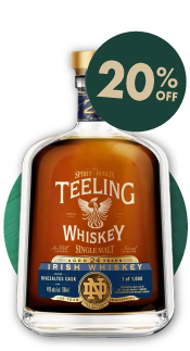 Teeling 24 year old Irish Single Malt Rivesaltes Finish Phoenix Legends Notre Dame Series