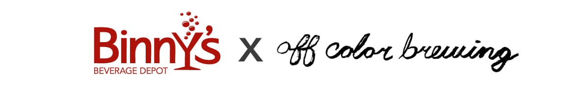 Binny's X Off Color Brewing