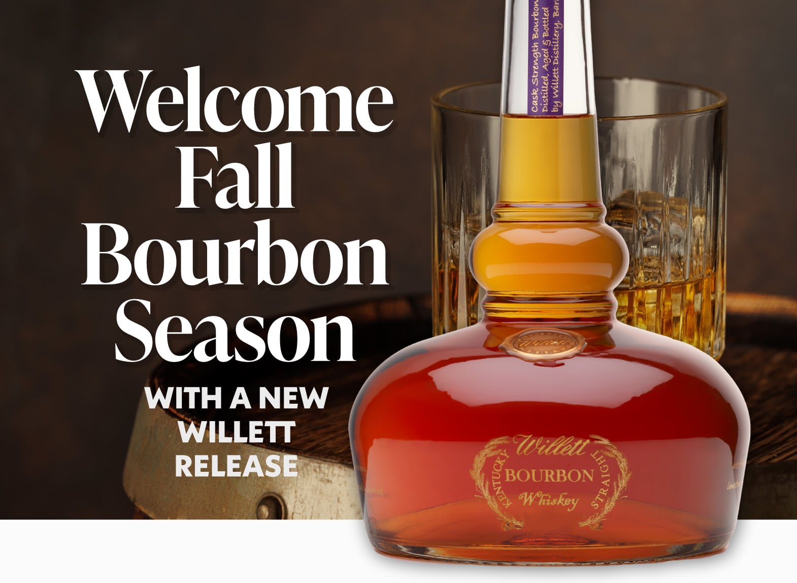 Welcome fall bourbon season