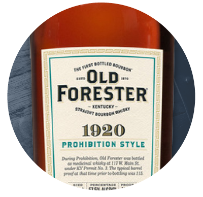 Old Forester 1920 Prohibition Style Kentucky Straight Bourbon
