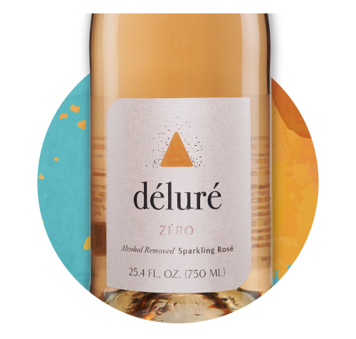 Delure Sparkling Rose Zero