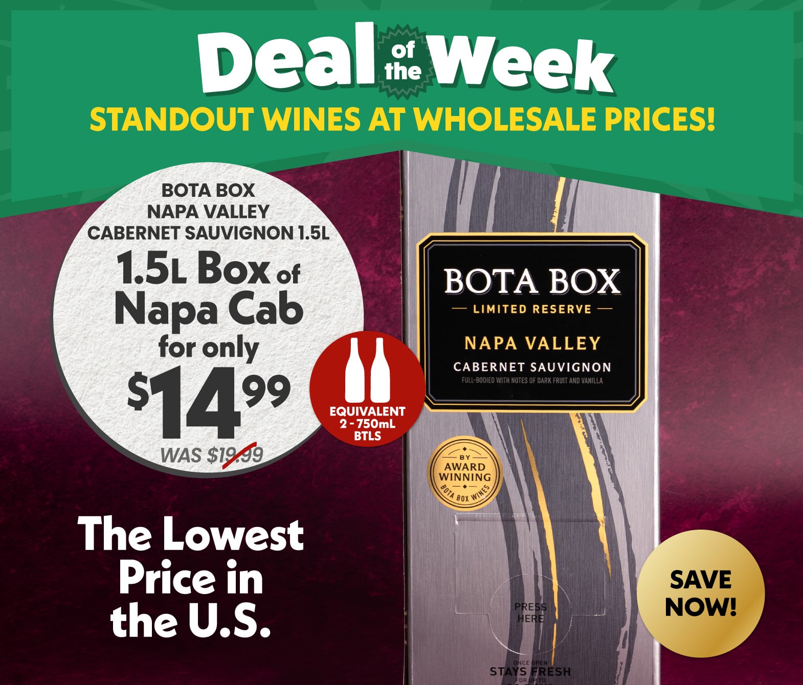 Binny's Deal of the Week