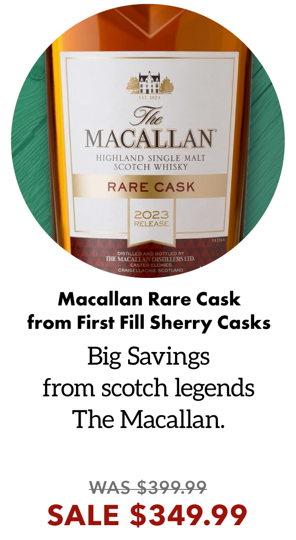 Macallan Rare Cask from First Fill Sherry Casks