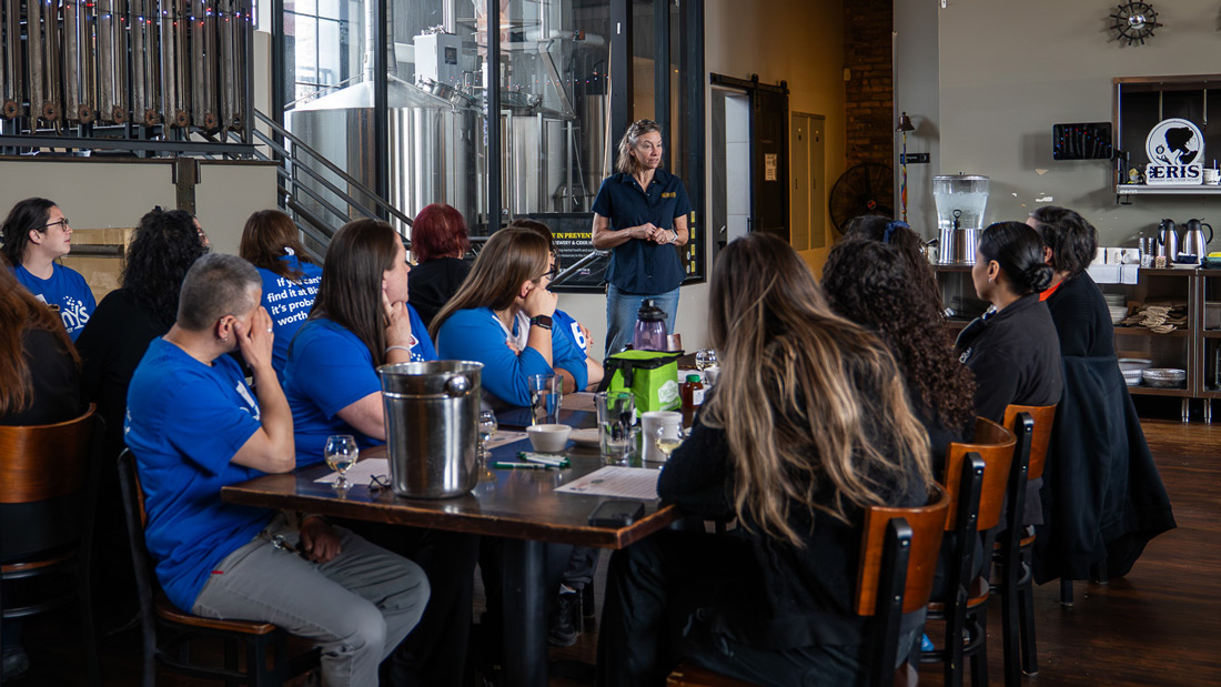 Eris hard cider collaboration with Women of Binny's