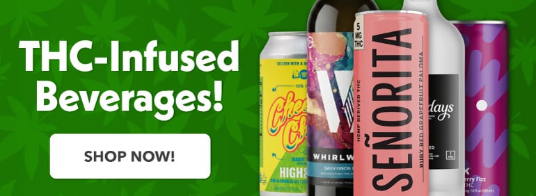 Cheech and Chong Tommy Palmer Tea 10MG THC | 4 pack of 16 oz Can