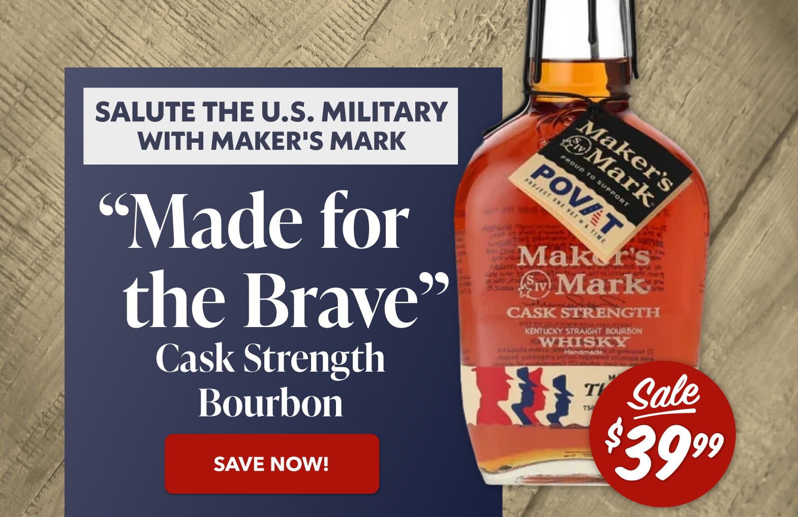 Made for the Brave Bourbon