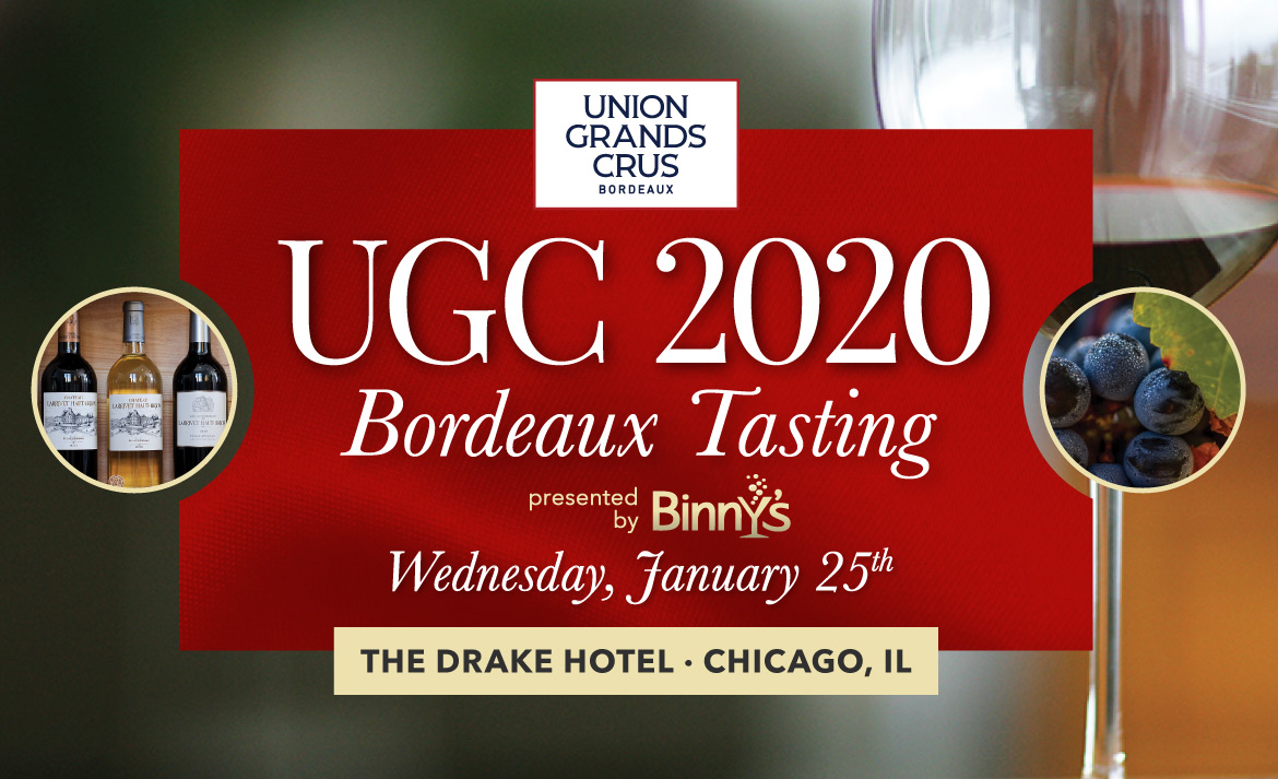 UGC 2020 Bordeaux Tasting - Presented by Binny's