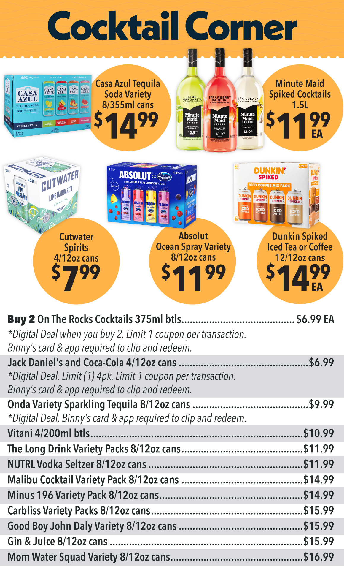 Binny's Springfield Sale Ad