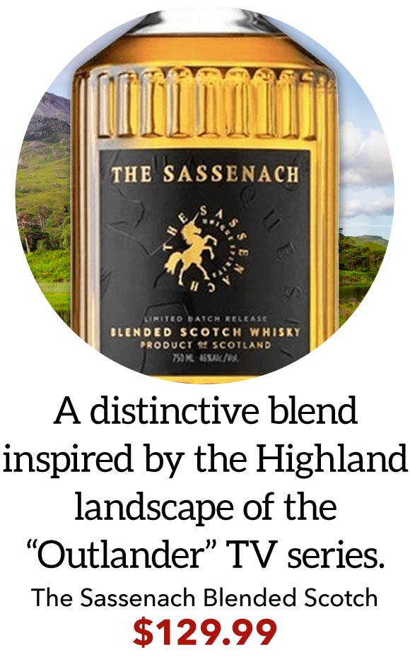 Inspired by the Highland landscape of the “Outlander” TV series. 