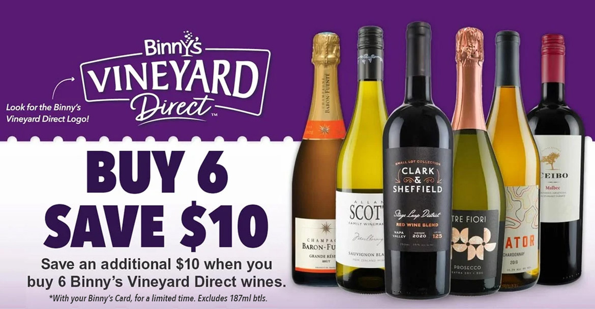 Buy 6, Save $10