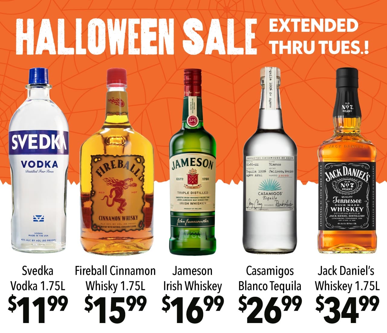 Halloween Sale Extended through Tuesday!