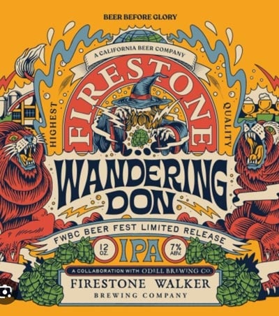 Firestone Walker Wandering Don collaboration with Odell