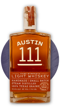 Austin 111 Proof Cask Strength Light Whiskey