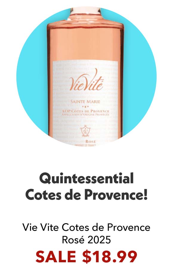 Vie Vite Cotes de Provence Rose 2025