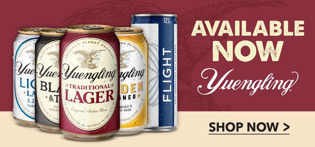 Yuengling Available Now