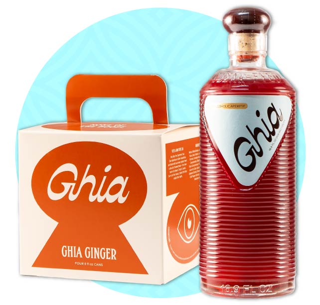 Ghia Le Spritz Ginger, Le Spritz Lime & Salt Non-Alcoholic Ready-to-Drink Mocktails