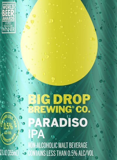 Big Drop Paradiso IPA Non-Alcoholic