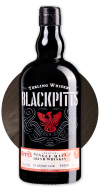 Teeling Blackpitts Cask Strength Peated Irish Single Malt ex PX Sherry Cask Binny's Handpicked