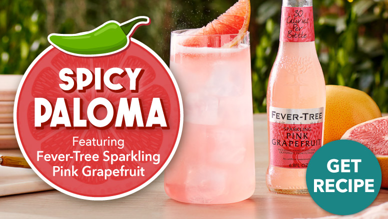 Paloma featuring Fever Tree Sparkling Pink Grapefruit Cocktail