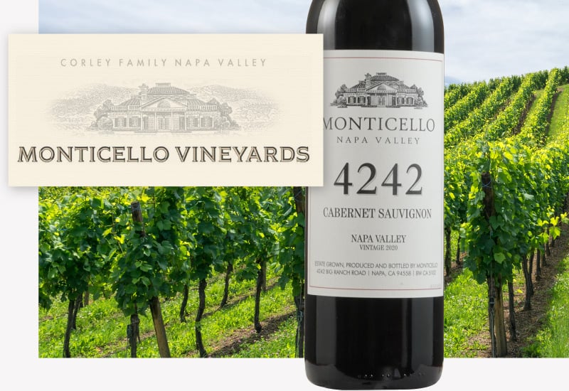 Shop Monticello Vineyards Wines