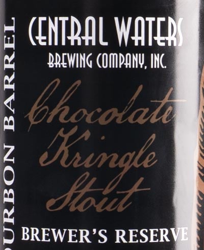 Central Waters Bourbon Barrel Chocolate Kringle Stout