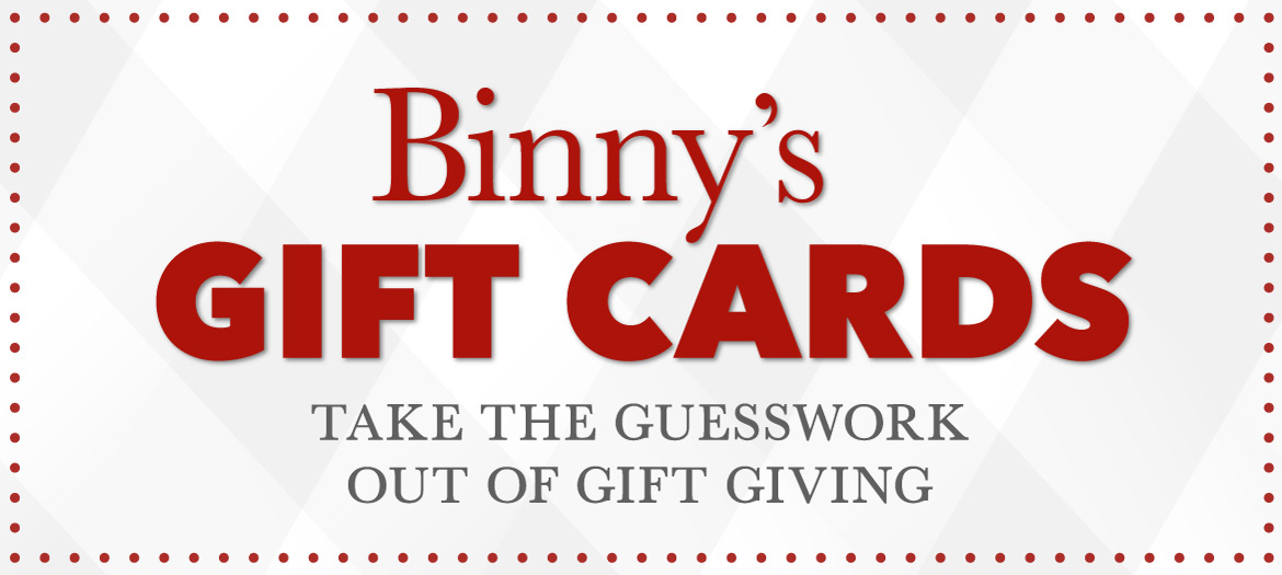 Binny's Gift Cards