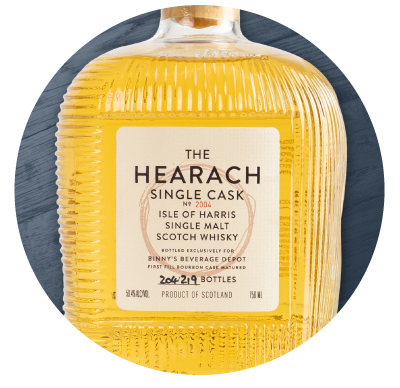 Isle of Harris 'The Hearach' ex Heaven Hill Barrel # 2004 Binny's Handpicked