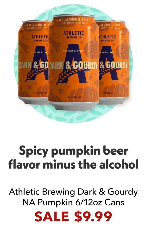 Athletic Brewing Dark & Gourdy Non-Alcoholic Pumpkin 