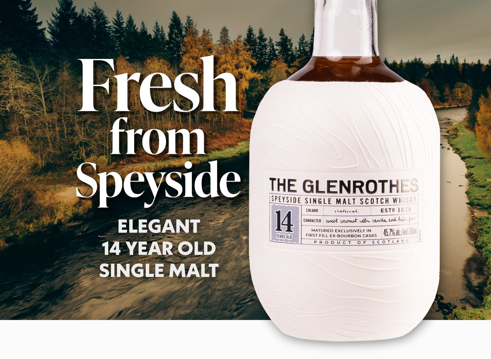 Elegant 14 year old single malt