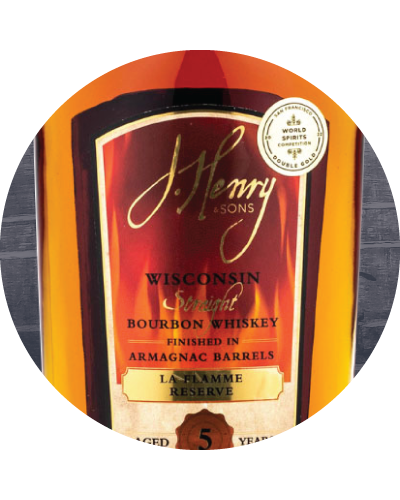 J. Henry & Sons La Flamme Reserve Bourbon Barrel Strength Finished in Armagnac Casks