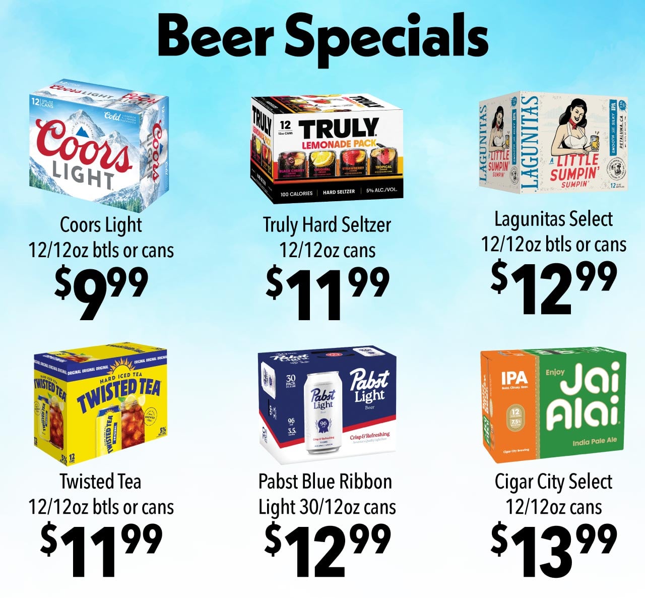 Beer Specials