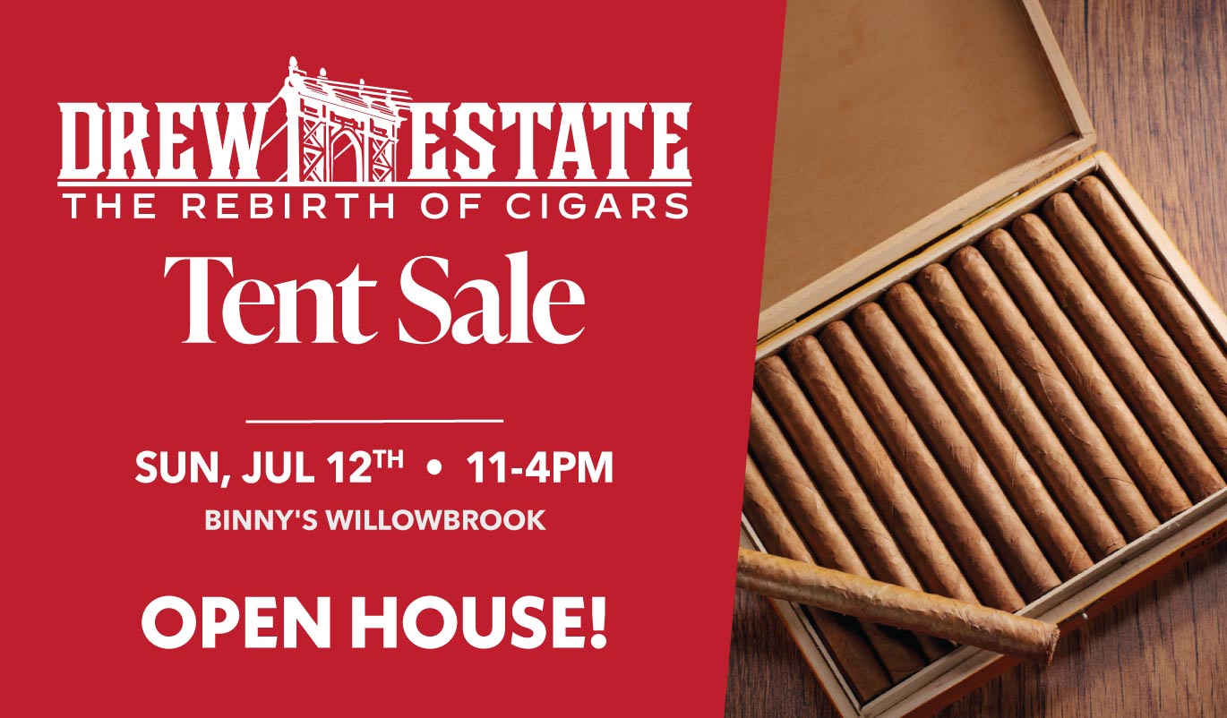 Drew Estate Tent Sale