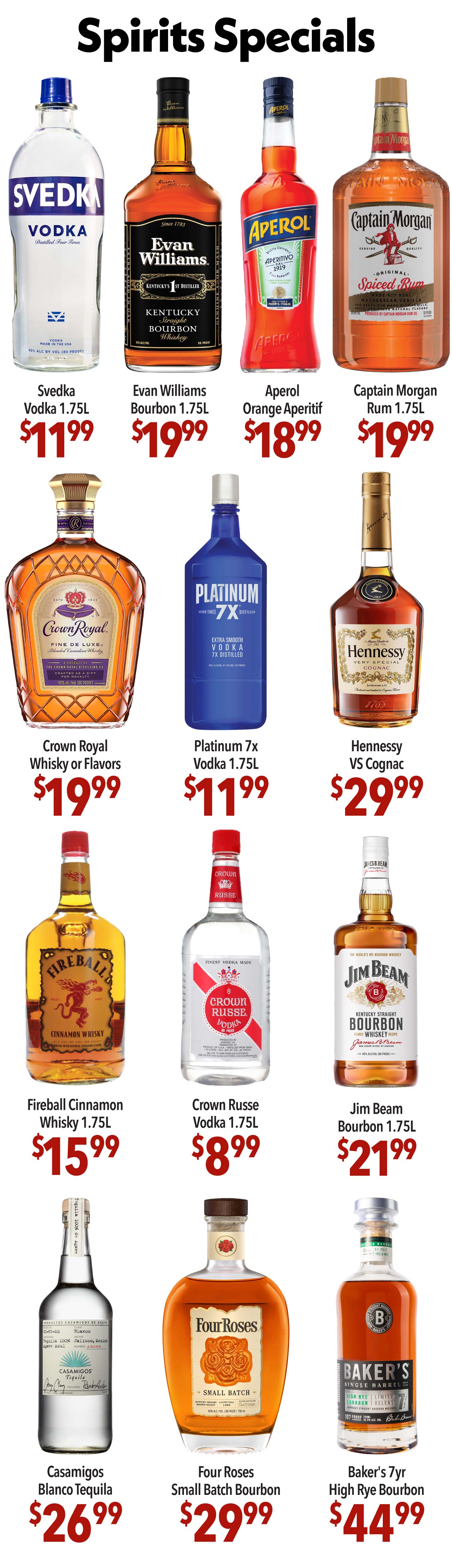 Spirits Specials