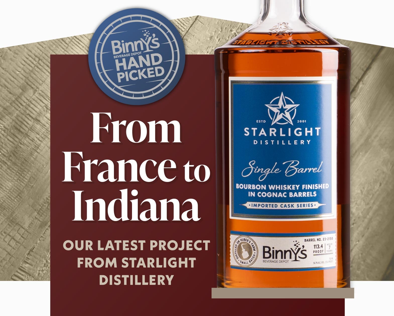 From France to Indiana  Our latest project from Starlight Distillery