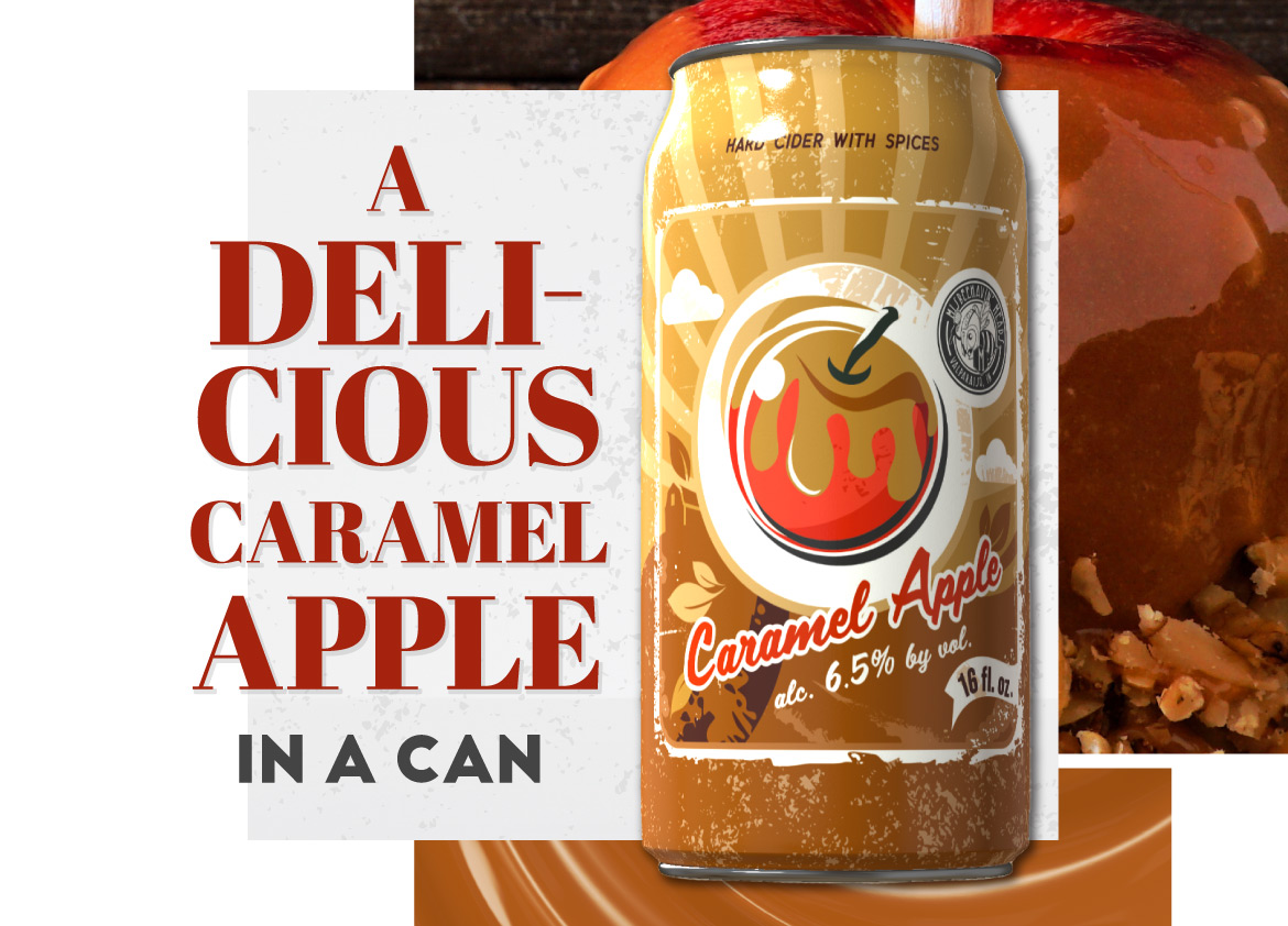 A Delicious Caramel Apple in a Can