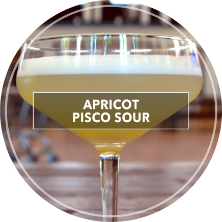 Apricot Pisco Sour