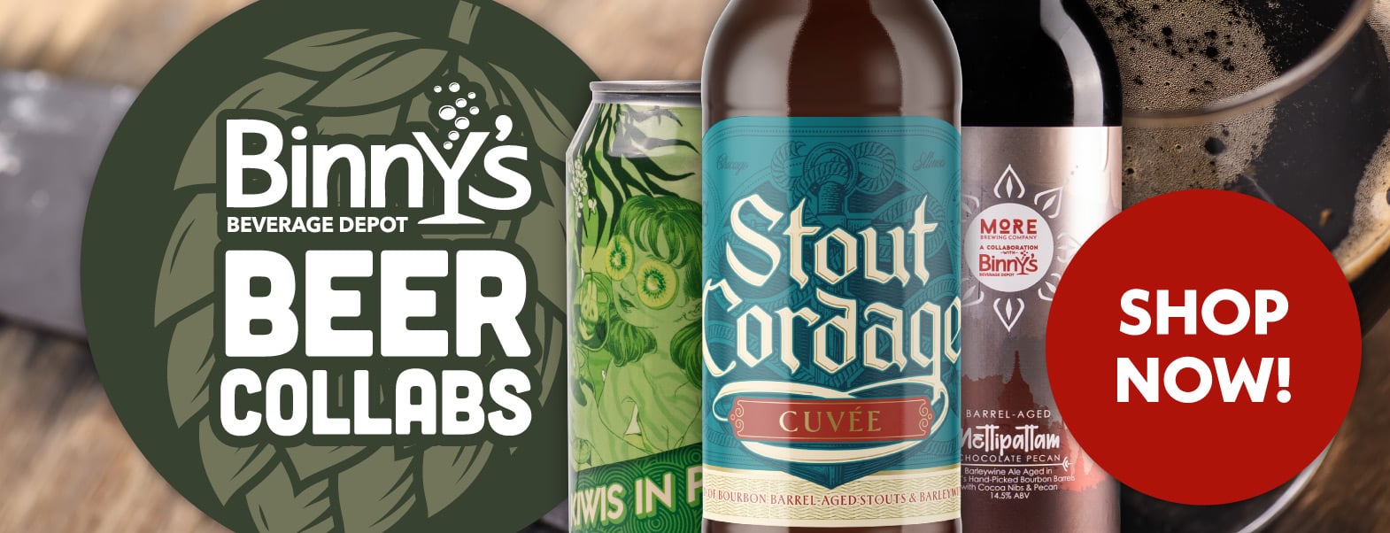 Binny's Beer Collabs