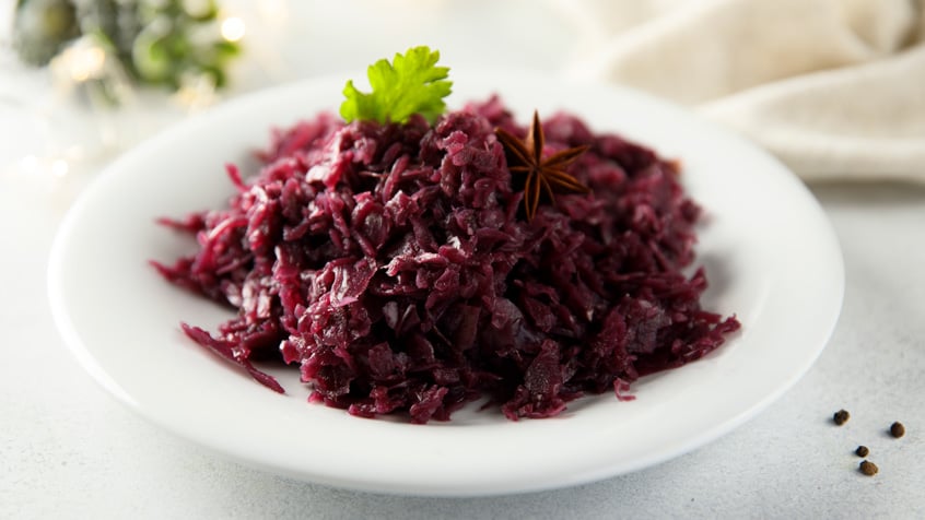 Braised Red Cabbage 
