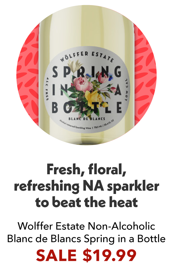 Wolffer Estate NA Blanc de Blancs Spring in a Bottle