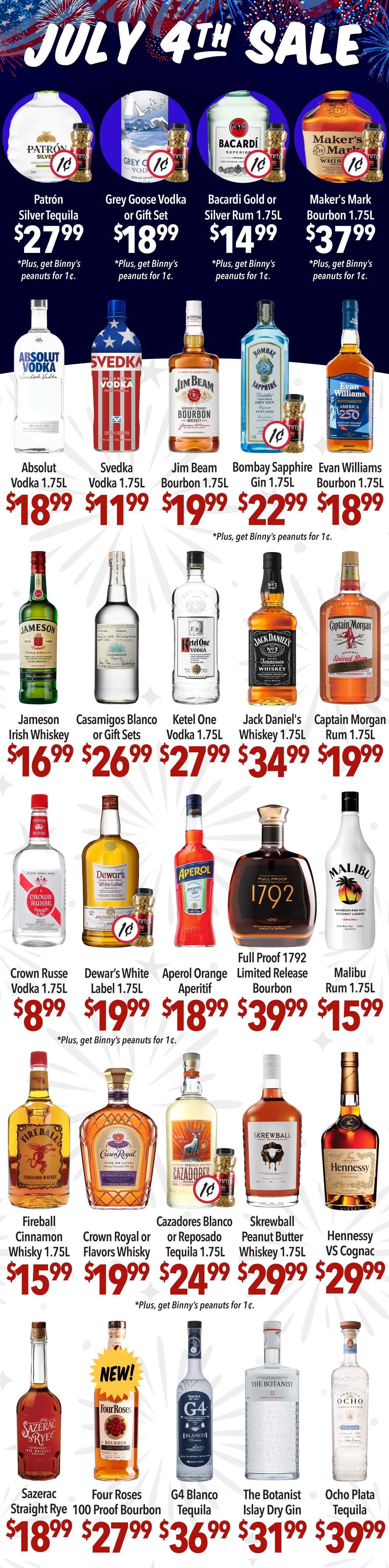 Spirits Specials