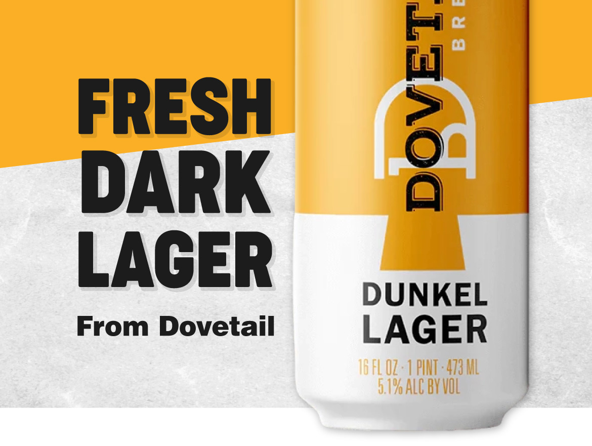 Fresh Dark Lager From Dovetail