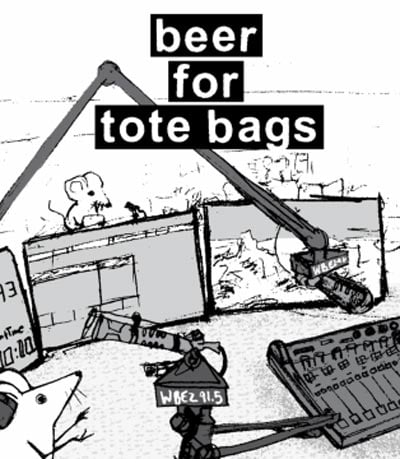 Off Color Beer for Tote Bags