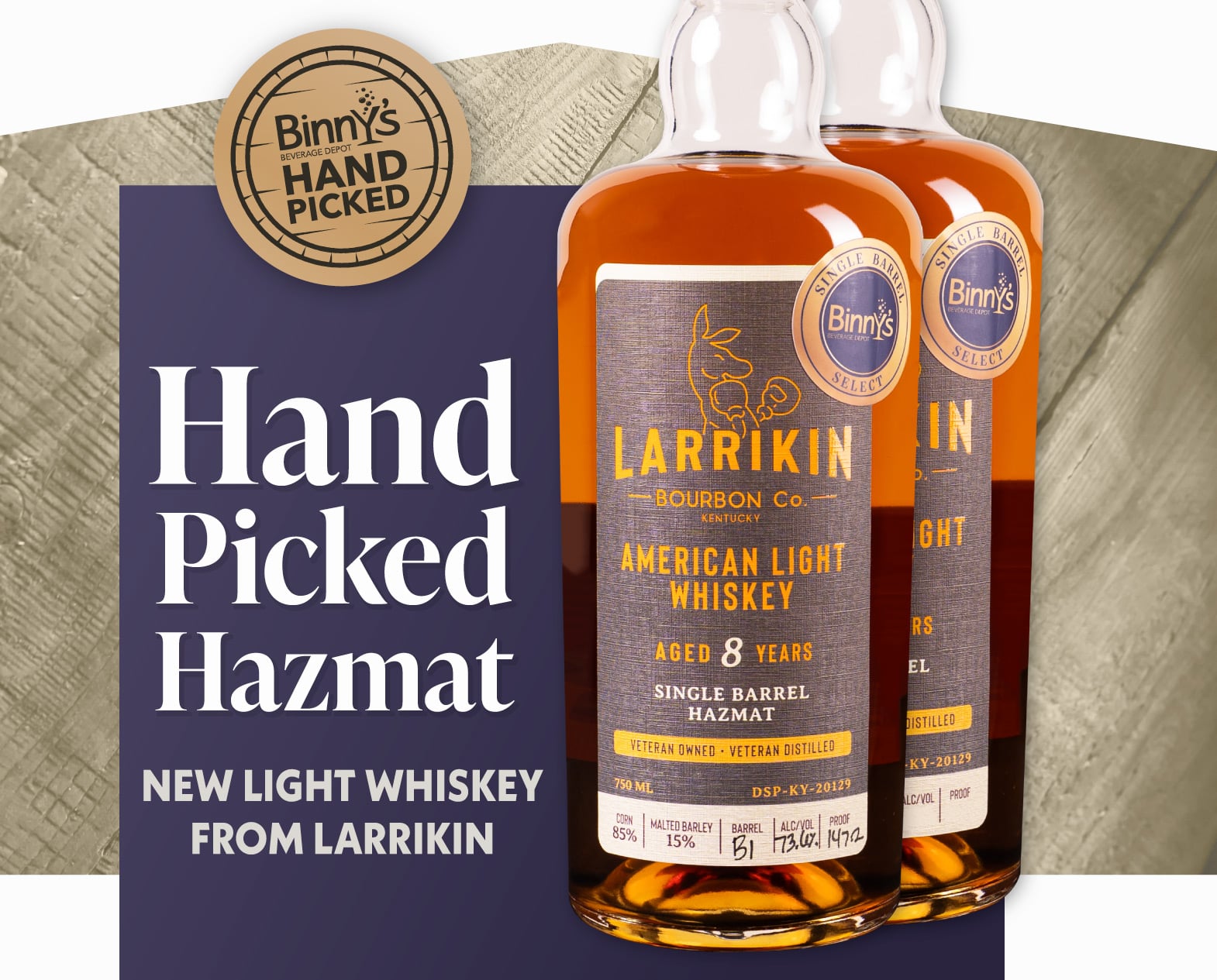 Handpicked Hazmat Light Whiskey
