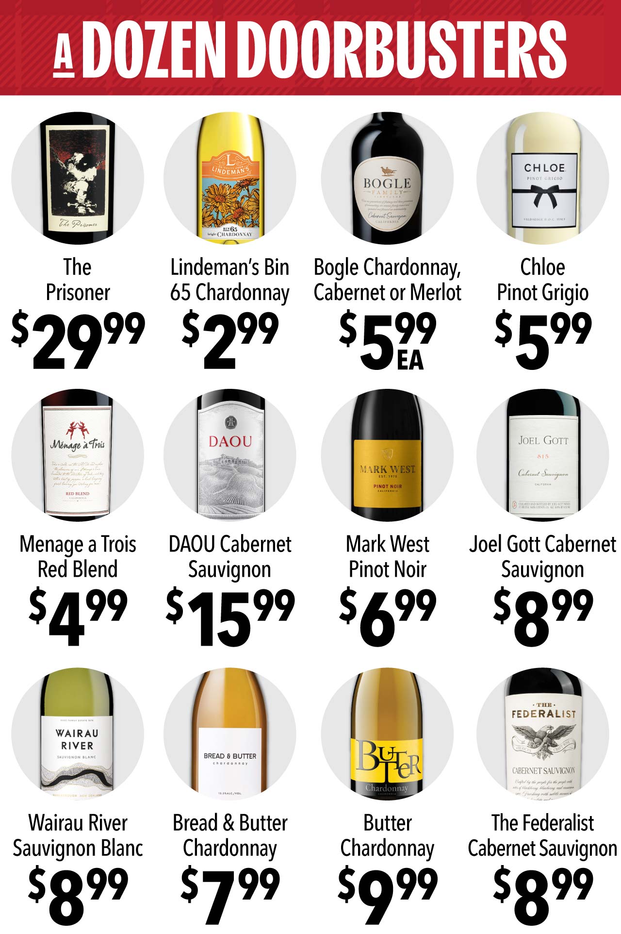 A Dozen Doorbusters