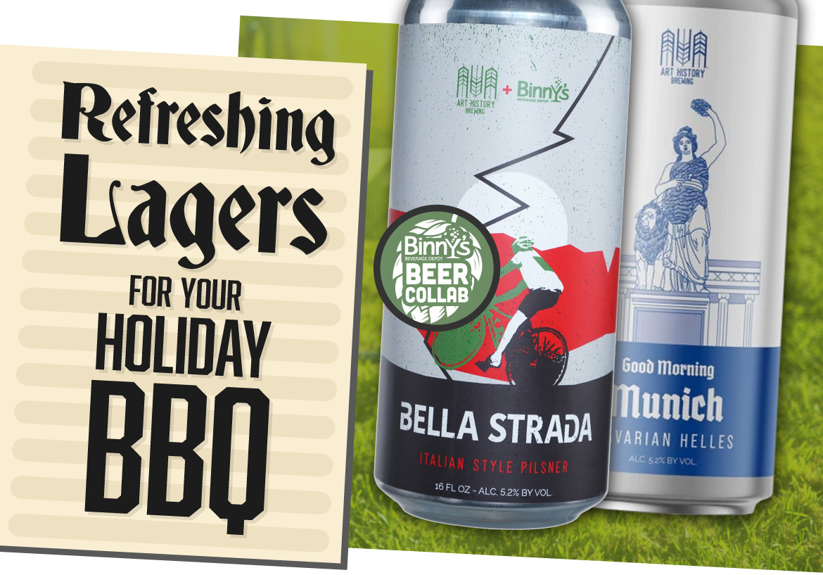 Refreshing Lagers for your Holiday BBQ